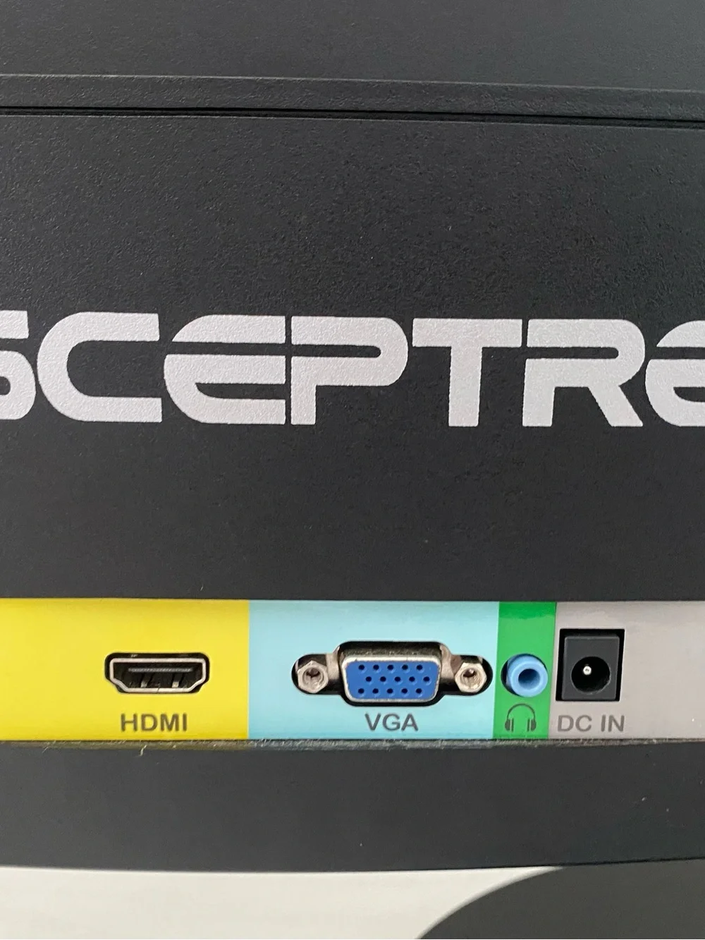 Sceptre 24-inch Curved Gaming Monitor 75hz Model T24 with Stand and Power Cord